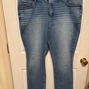 Women’s Buckle BKE black jeans size 36x30 stretch straight nwot c-1